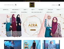 Tablet Screenshot of muslimahclothing.com